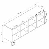 Hanah home komoda lotus white | ePonuda.com