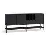 Teulat Crna komoda 220x98x45 cm Platt – | shoptok.hr