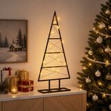  Metalna božićna jelka KUOPIO 60 cm Topla bijela | shoptok.hr