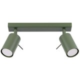  Sollux SL.1501 - Usmereno svetlo RING 2xGU10/10W/230V zeleno | Eponuda.com