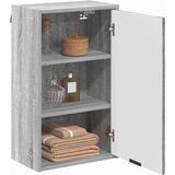 vidaXL kopalniška omarica z vrati siva sonoma 39 x 23.5 x 65 cm | Shoptok.si