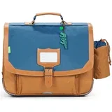 Šolska torba NILS CARTABLE 38CM POCHE GOURDE Modra