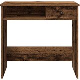 vidaXL Pisalna miza starinski les 80x40x75 cm inženirski les | Shoptok.si