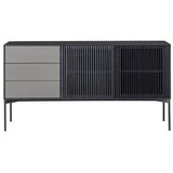 home24 komoda, antracit, črna | Shoptok.si