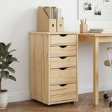  Cabinet Smeđa 34 x 39 x 61,5 cm Čvrsto borovo drvo | shoptok.hr