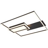  Crna LED stropna svjetiljka 50x53 cm Spiro – | shoptok.hr