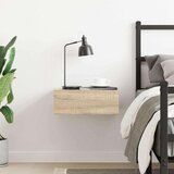vidaXL viseći noćni ormarić boja hrasta sonome 40x30x15 cm od iverice | shoptok.hr