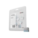 Lindy 40462 blokator priključka USB Tip-A Modro Akrilonitril butadien stiren (ABS) 10 kom | Shoptok.si