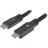 Logilink HDMI priključni kabel HDMI-A vtič\, HDMI-A vtič 15.00 m črna CHA0015 pozlačeni konektorji HDMI kabel, (20519253) | Shoptok.si