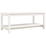  Stolić za kavu bijeli 110 x 55 x 45 cm od masivne borovine | shoptok.hr