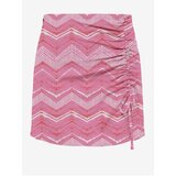 Only Pink Women Patterned Mini Skirt Nova - Women Cene