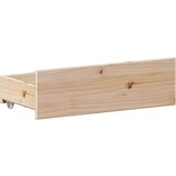 vidaXL Knjižna postelja brez vzmetnice 140x190 cm trdna borovina | Shoptok.si