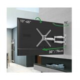 Barkan BM343XLW LCD TV zidni nosač do 65" beli za ravne i zakrivljene televizore | ePonuda.com