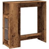  Barski stol s držačima boja drva 101 x 40 x 103,5 cm drveni | Eponuda.com