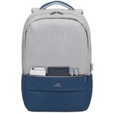 Rivacase nahrbtnik 7567 anti-theft za prenosnike do 17,3 inch - sivo modra | Shoptok.si