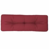  Jastuk za palete boja vina 120 x 40 x 12 cm od tkanine | Eponuda.com