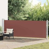  Uvlačiva bočna tenda za terasu 140 x 600 cm smeđa | shoptok.hr