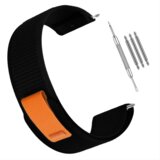 INF Najlonski pašček za uro Garmin, združljiv z modeli 22 mm - Forerunner 245/255/265M Black, (21733936) | Shoptok.si