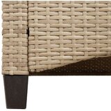  Vrtna klupa s jastukom Bež i svijetlo siva 105 x 60 x 112 cm - bež i svjetlosiva | shoptok.hr