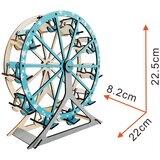  3d drvena eko puzzle - FERISOV TOČAK | ePonuda.com