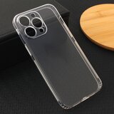  Torbica silikonska ultra thin with pluggy za iphone 15 pro max 6.7 transparent Cene