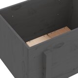  Vrtna sadilica siva 62 x 50 x 57 cm od masivne borovine | Eponuda.ba