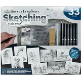 Set za skiciranje Royal & Langnickel AME111 - 33 delni (set za)