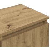 TV ormarić Artisan hrast 102x30x36 cm izrađeno drvo - hrast artisan 1 | shoptok.hr