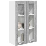  Viseča omarica s polico Riga Siva Sonoma 60 x 31 x 100 cm | Shoptok.si