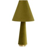 Light & Living Zelena namizna svetilka s tekstilnim senčilom (višina 61 cm) Devia – | Shoptok.si