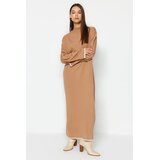 Trendyol Modest Ženska haljina Tctaw24Eb00032, Bež | Eponuda.com