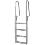  Ljestve za Bazen s 4 Stepenice Aluminijske 167 cm Cene