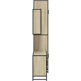  3-dijelni set kupaonskog namještaja boja hrasta sonome drveni | shoptok.hr