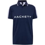 Hackett London Majica mornarsko plava / bijela