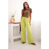 Kesi Włoski Muslin pants with a wide leg kiwi | shoptok.hr