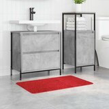 vidaXL Crvena Pamuk 50 x 80 cm Prostirka za kupaonicu Pravokutna | shoptok.hr