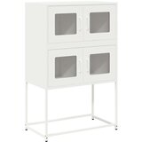 vidaXL Visoka ploča bijela 68x39x107 cm čelik | shoptok.hr