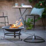 RedFire Ognjišče Atlanta črno jeklo 51 cm 85014, (20693367) | Shoptok.si
