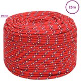  Višenamjensko pomoćno uže 6 mm 25 m Crvena PP - Crvena 6 mm 25 m | shoptok.hr