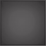  Vrtna saksija Crna 60 x 60 x 20 cm Čelična vrata | shoptok.hr