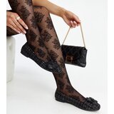 Gemre Black ballet flats with decorative flower Mateja | shoptok.hr