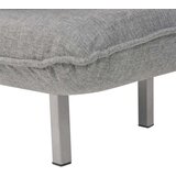 In okretna stolica sofa krevet od tkanine svjetlosivi | shoptok.hr