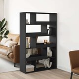vidaXL Sobna pregrada crna 100x33x156,5 cm konstruirano drvo | shoptok.hr