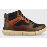 Sorel Tenisice Explorer Sneaker Mid boja: smeđa