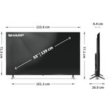 Sharp Ostr televizor 4K Ultra HD Smart 55HM5445E TV 139 cm (55 ") | Shoptok.si