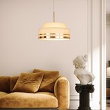  Visilica na sajli TAMI, 1xE27/60W/230V, prečnik 40 cm, bež/zlatna | Eponuda.com