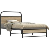 Furnova Posteljni okvir brez vzmetnice 107x203 cm dim. hrast inž. les, (21938503) Cene