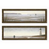 Wallity MZM738 Multicolor Decorative Framed MDF Painting (2 Pieces) Cene