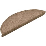 vidaXL samoljepljivi otirači za stepenice 15 kom krem 56 x 17 x 3 cm | shoptok.hr