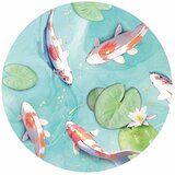  Okrugla fototapeta - Pond in Japan 180x180 | shoptok.hr